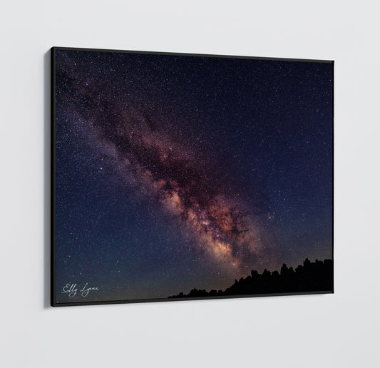 Milky Way Stars Print | Craters of The Moon National Monument | Aurora Sky | Constellations | Museum Quality Photo Art Print