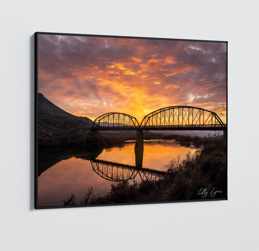 Celebration Park | Bridge | Melba | Idaho | Snake River | Print | Paper | Canvas | Metal | Acrylic