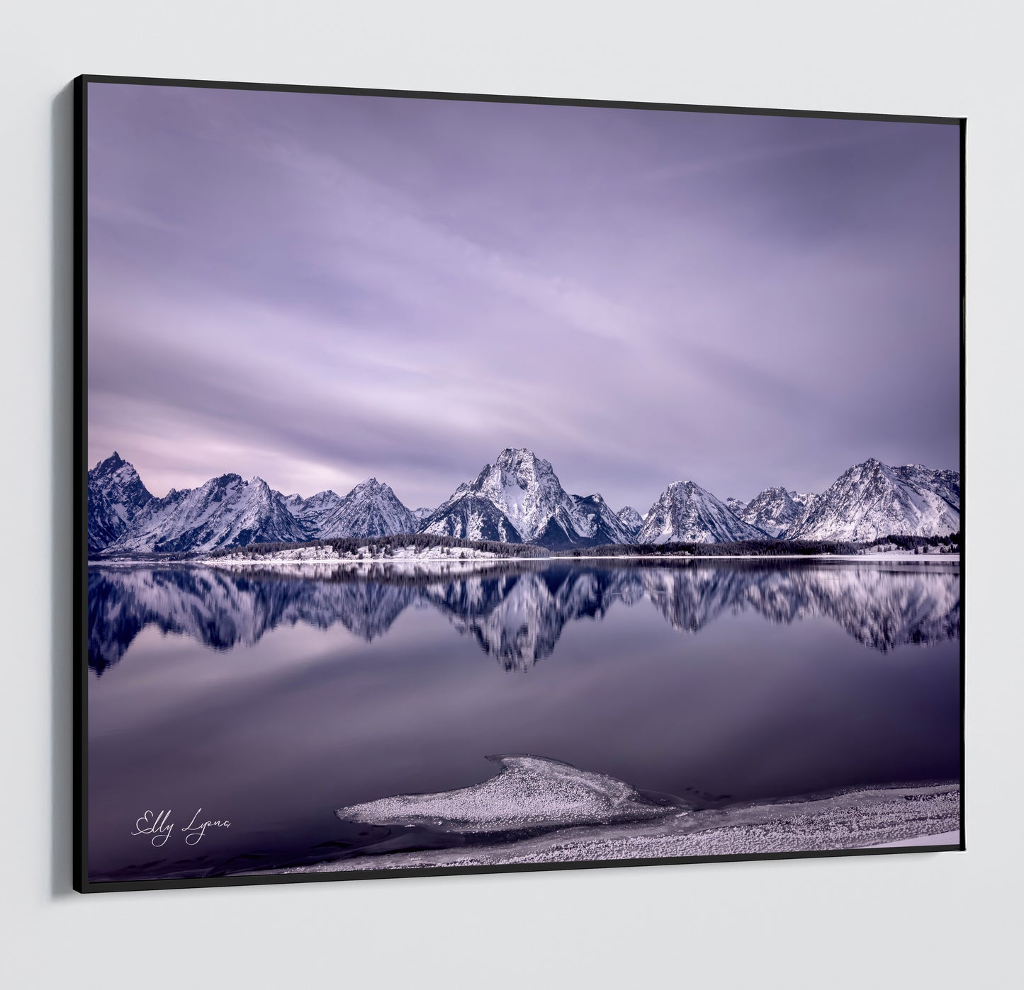 Grand Teton Print | Mountain Print | Grand Tetons Art | Reflection Art | Grand Tetons Art | Wyoming Art | Canvas Print | Metal | Acrylic