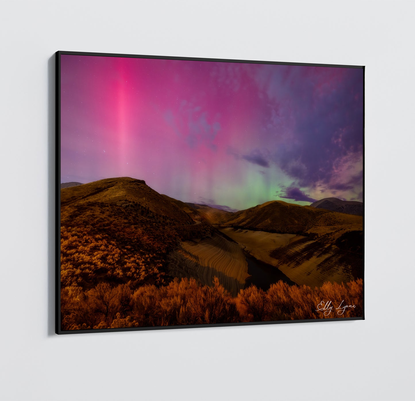 Northern Lights | Night Sky Photo | Aurora Borealis Wall Art Print | Colors of Earth | Landscape Photography | Museum Quality Print