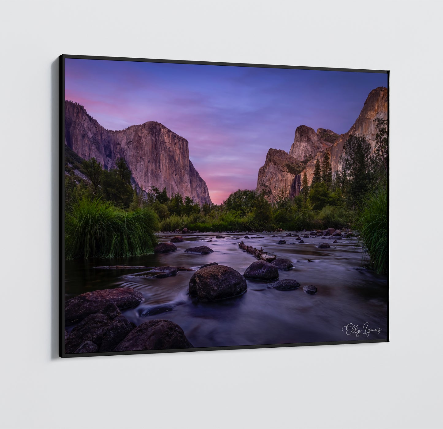 El Capitan | Merced River | Yosemite National Park Print | Yosemite California | Sunset | Sunrise | Print | Paper | Canvas | Metal | Acrylic