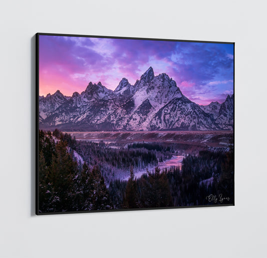 Grand Teton National Park | Snake River Overlook | Sunrise | Sunset | Print | Paper | Canvas | Metal | Acrylic