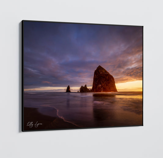 Cannon Beach Print | Cannon Beach Oregon| Coastal Wall Art Print | Pacific Northwest Beach Photography | Cannon Beach Wall Art | Oregon Coast Photo