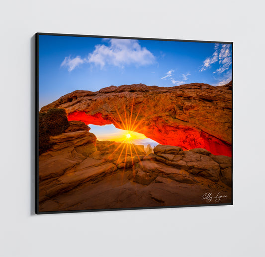 Mesa Arch Sunrise | Canyonlands National Park | Utah | Sunset | Print | Paper | Canvas | Metal | Acrylic