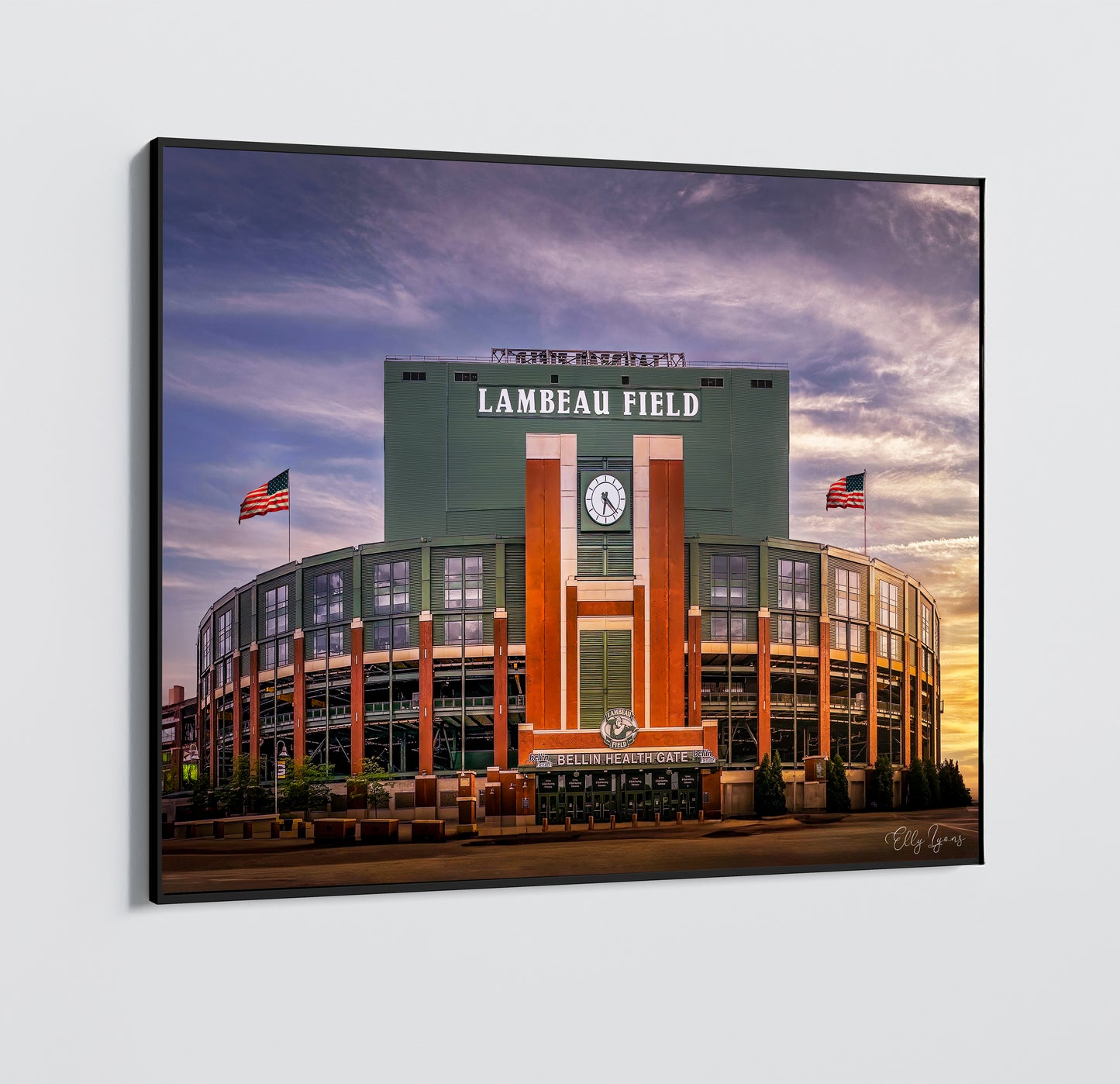 Lambeau Field | Green Bay Wisconsin | Home of the Packers | Print | Canvas | Metal | Acrylic