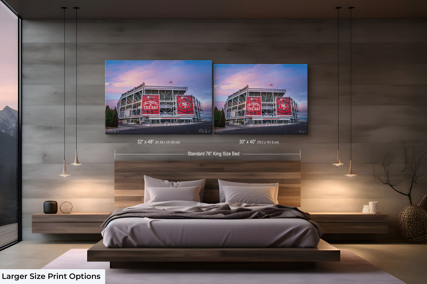 Levi's Stadium | San Francisco 49ers | Print for Football Lovers | Santa Clara | California | Print | Canvas | Metal | Acrylic