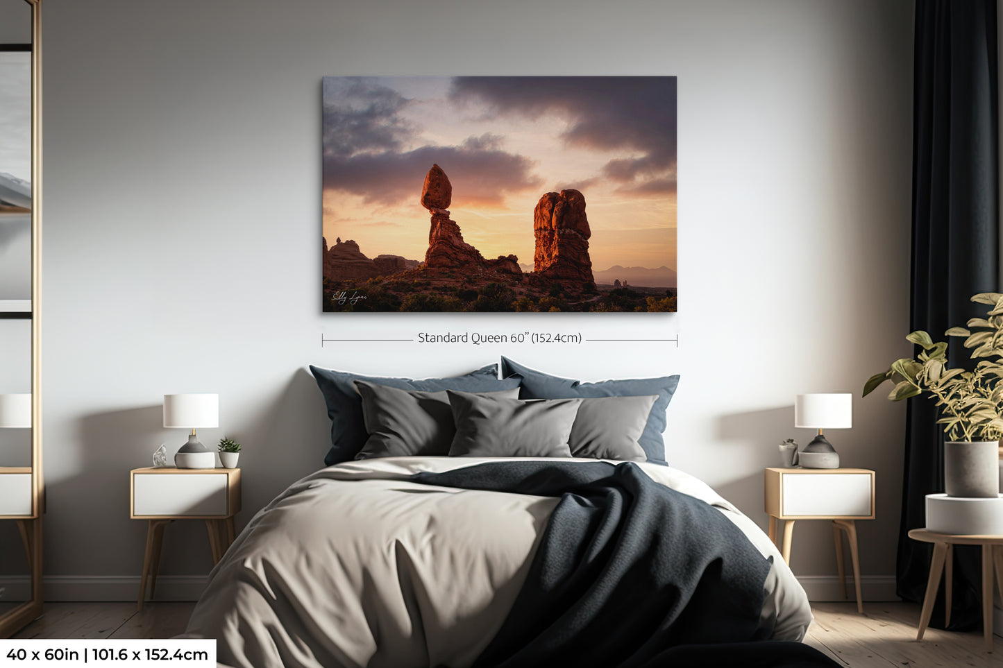 Balanced Rock | Arches National Park | Sunset | Sunrise | Mountains | Desert Photography | Print | Canvas | Metal | Acrylic