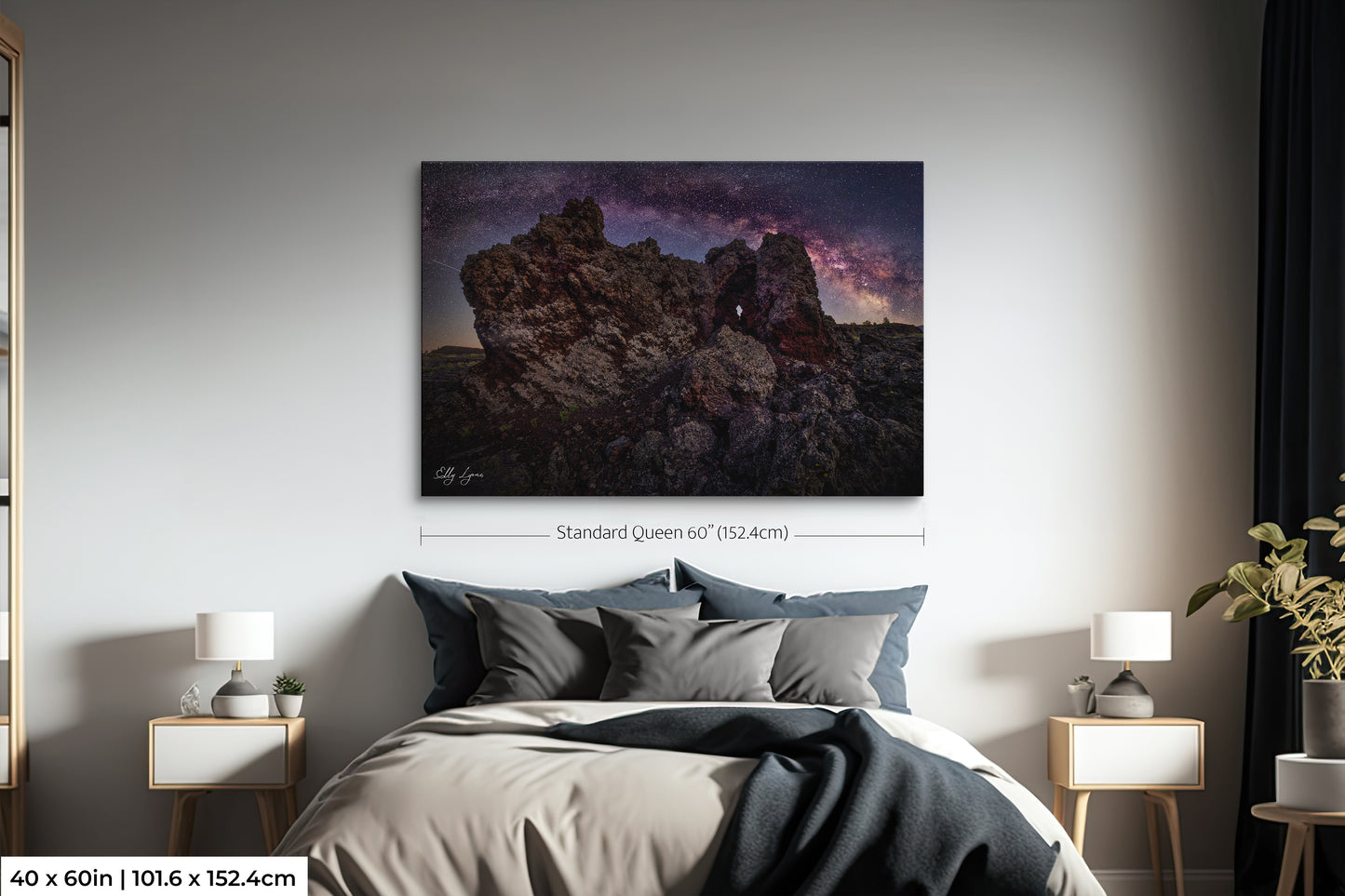 Milky Way Stars Print | Craters of The Moon National Monument | Night Sky | Constellations | Museum Quality Photo Art Print