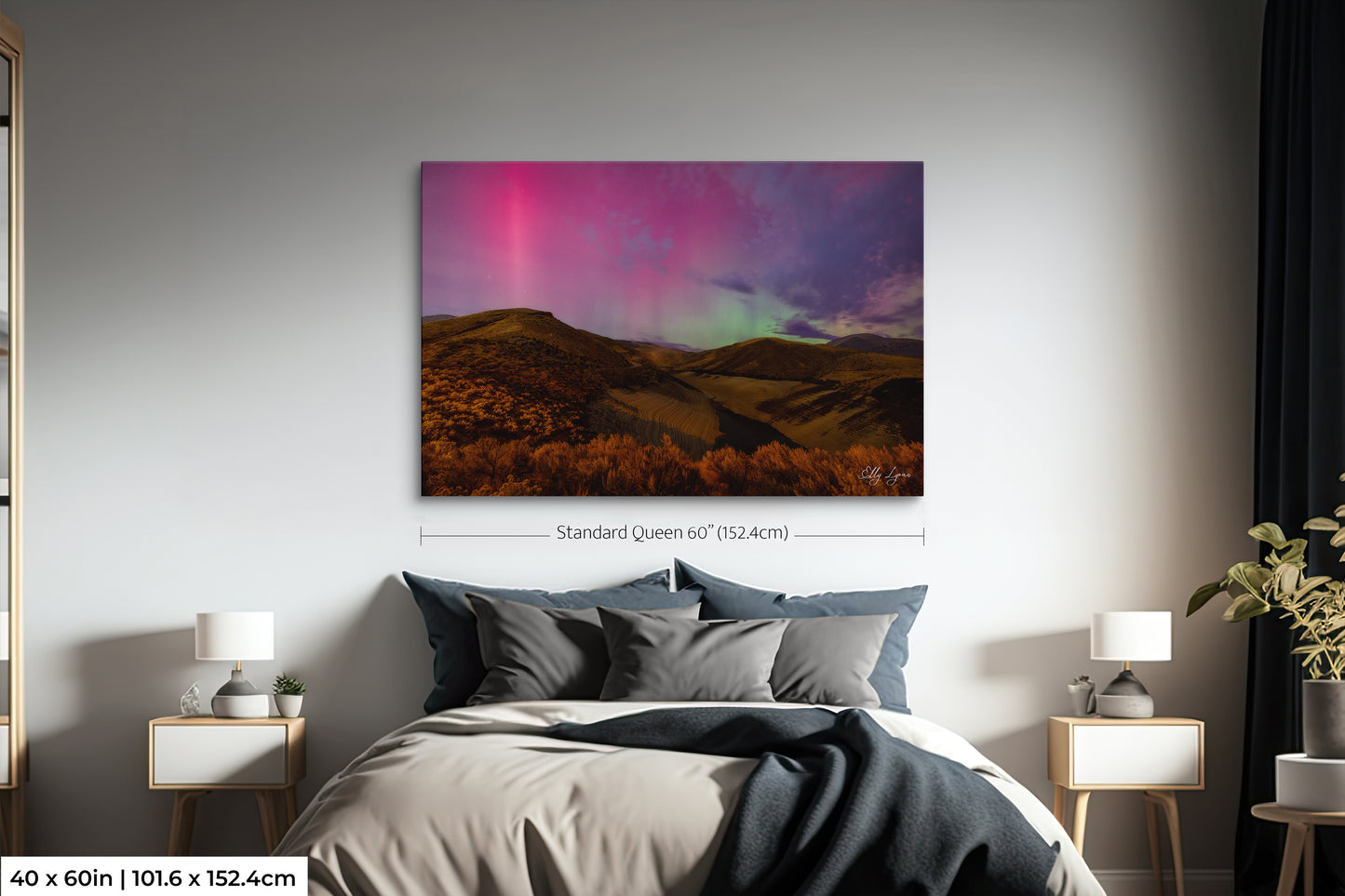 Northern Lights | Night Sky Photo | Aurora Borealis Wall Art Print | Colors of Earth | Landscape Photography | Museum Quality Print