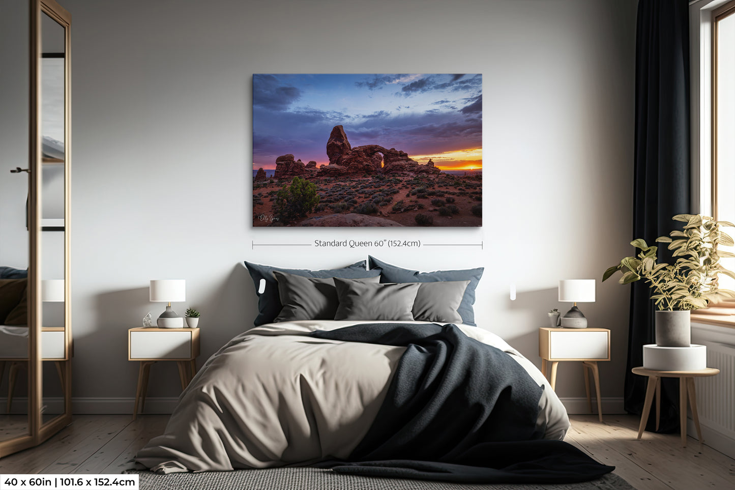 Arches National Park | Turret Arch | Stormy Sunset | Sunrise | Print | Canvas | Metal | Acrylic