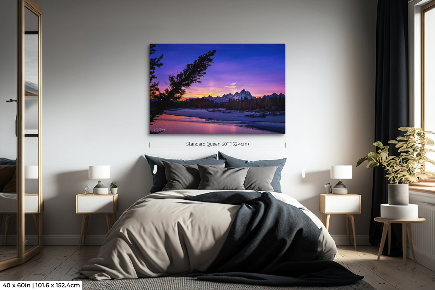 Grand Teton National Park | Sunset | Wyoming | Print | Paper | Canvas | Metal | Acrylic