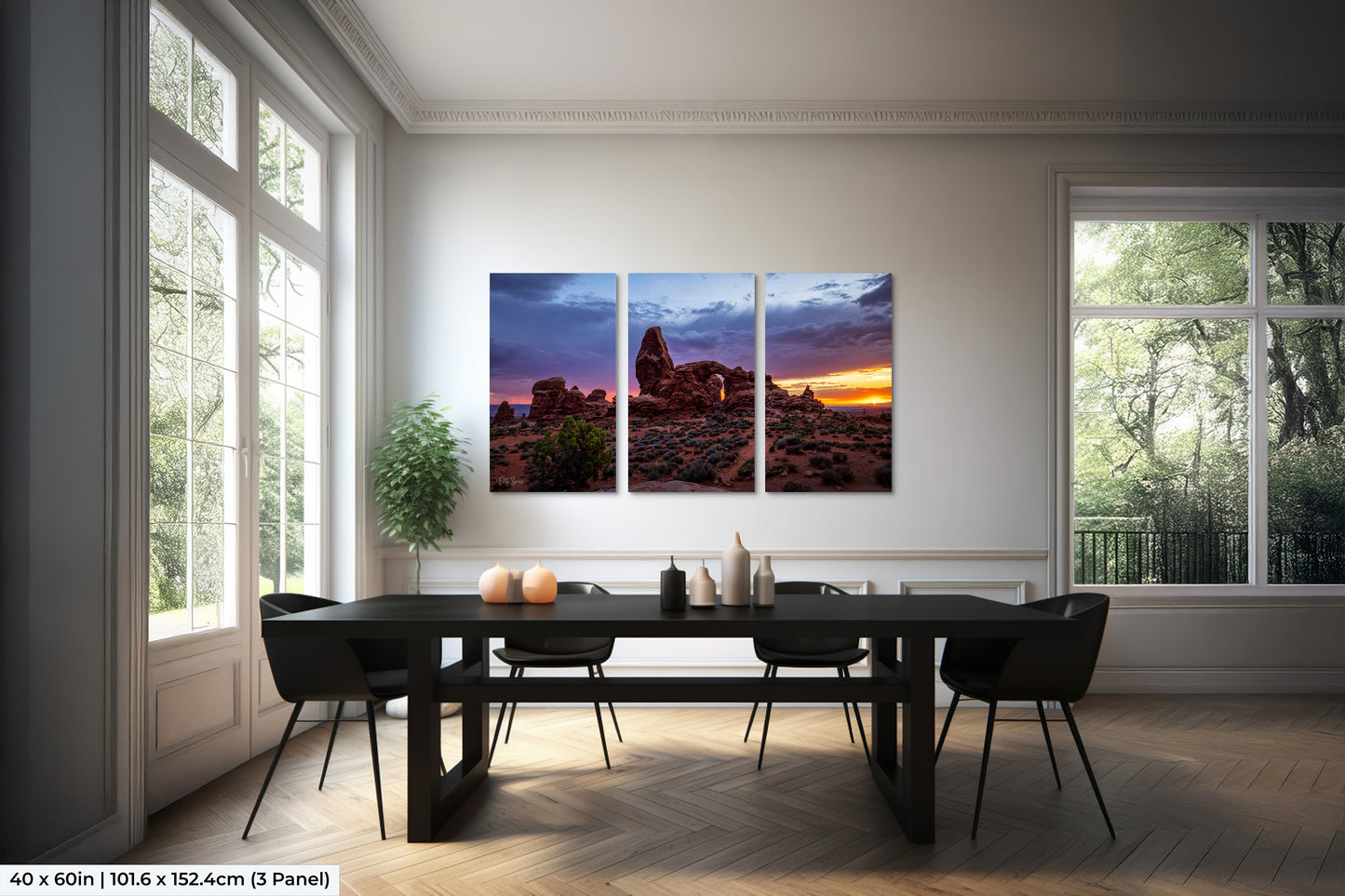 Arches National Park | Turret Arch | Stormy Sunset | Sunrise | Print | Canvas | Metal | Acrylic