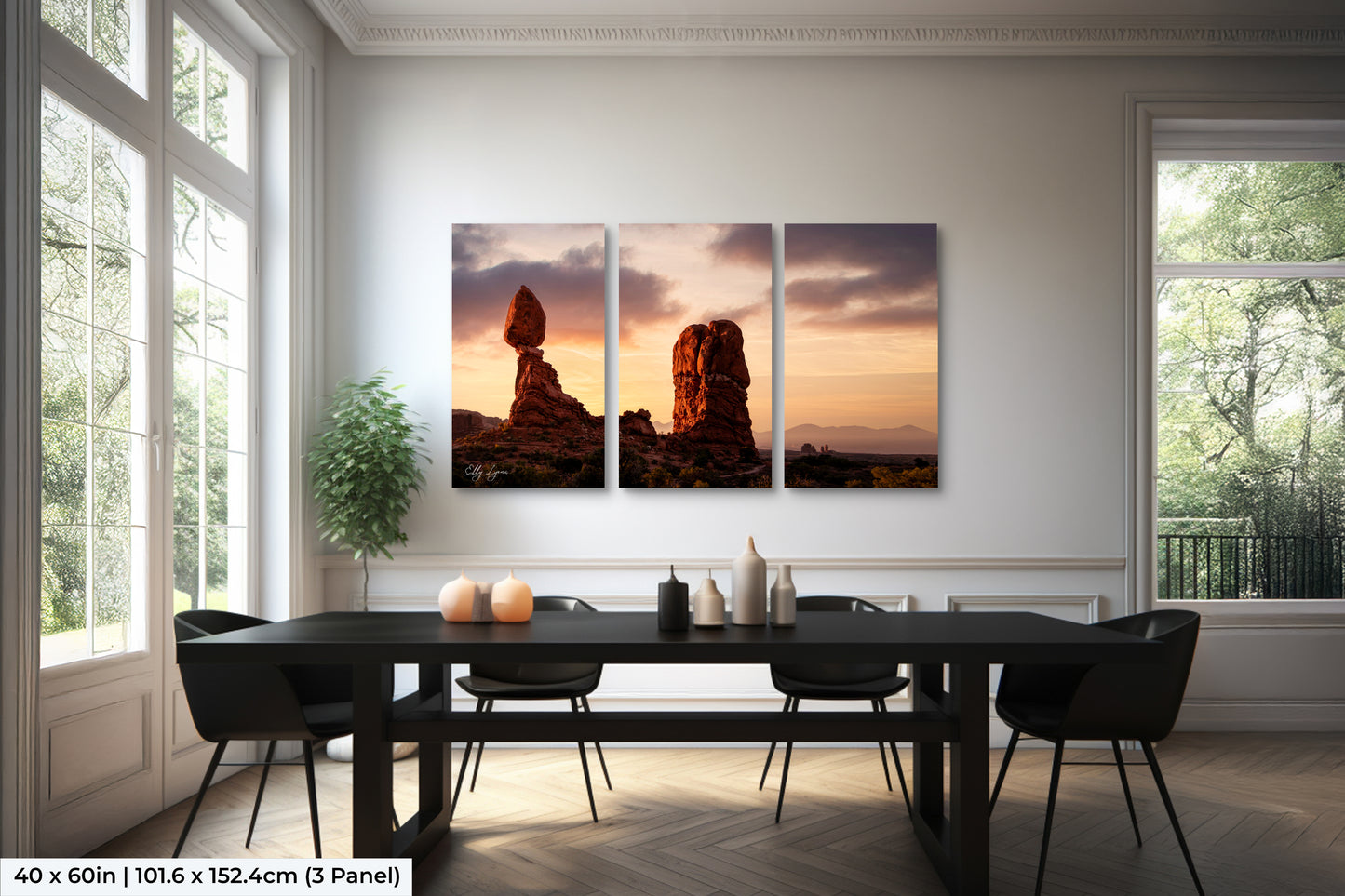 Balanced Rock | Arches National Park | Sunset | Sunrise | Mountains | Desert Photography | Print | Canvas | Metal | Acrylic