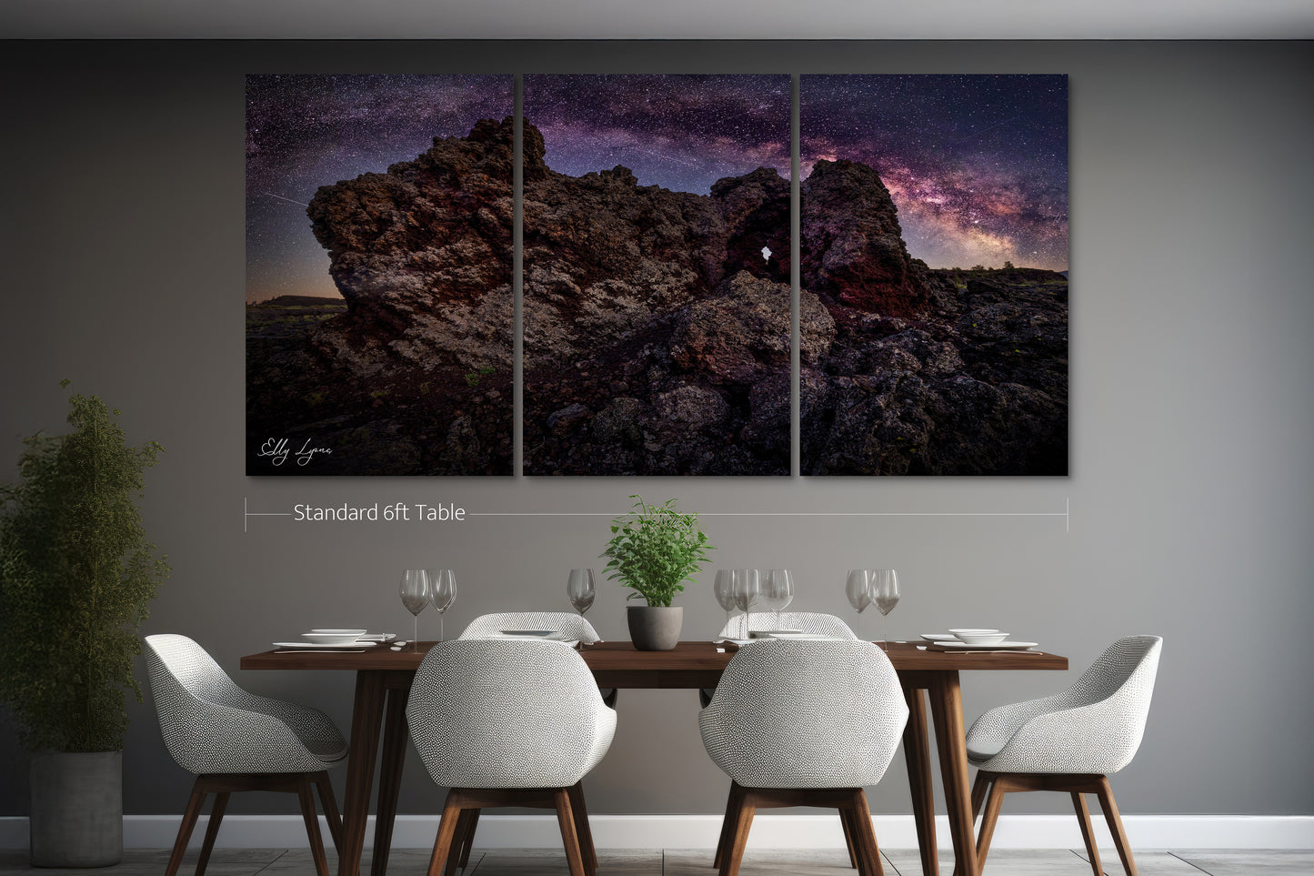 Milky Way Stars Print | Craters of The Moon National Monument | Night Sky | Constellations | Museum Quality Photo Art Print