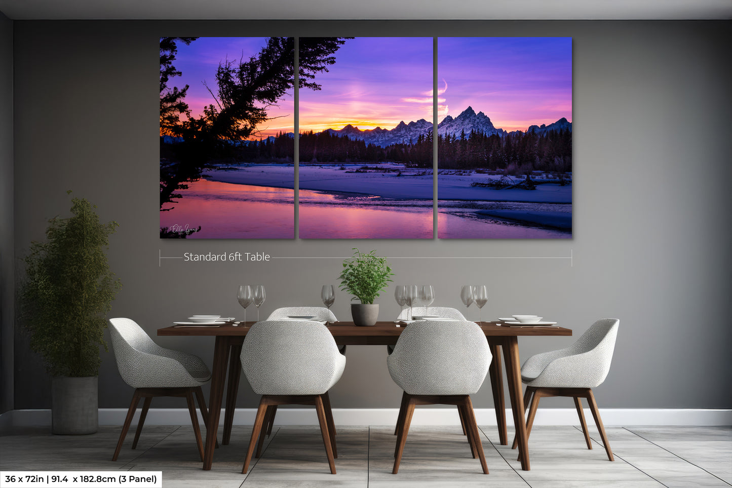 Grand Teton National Park | Sunset | Wyoming | Print | Paper | Canvas | Metal | Acrylic