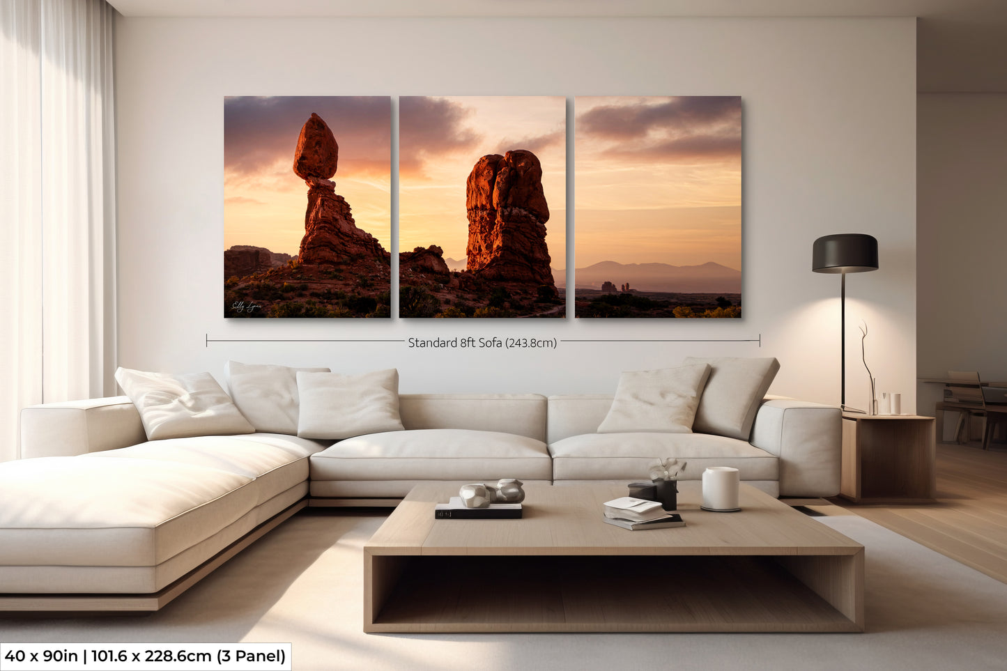 Balanced Rock | Arches National Park | Sunset | Sunrise | Mountains | Desert Photography | Print | Canvas | Metal | Acrylic