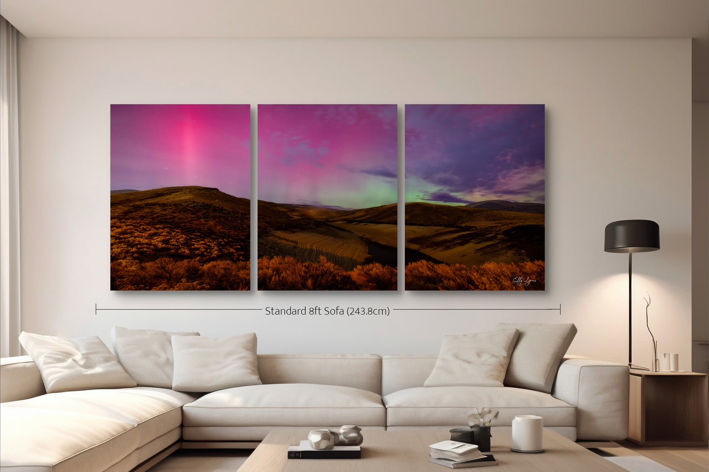 Northern Lights | Night Sky Photo | Aurora Borealis Wall Art Print | Colors of Earth | Landscape Photography | Museum Quality Print