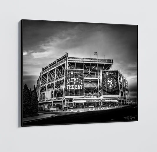 Levi's Stadium | San Francisco 49ers | Black & White Print | Football Lovers | Santa Clara | California | Print | Canvas | Metal | Acrylic